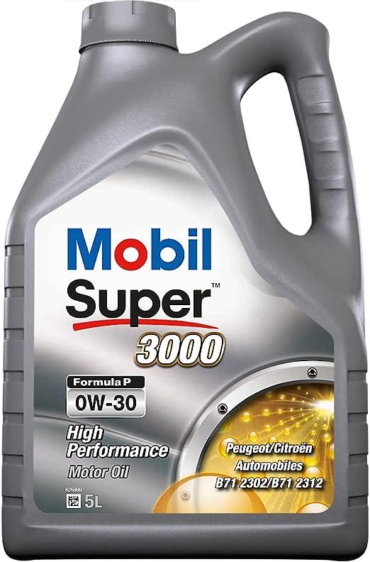 Ulei de motor sintetic MOBIL Super 3000 Formula P 0W30, 5 litri
